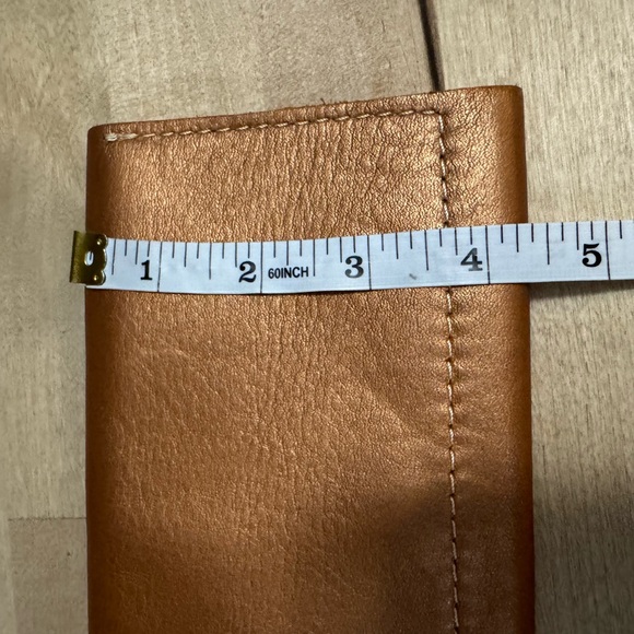 Portland Leather Copper metallic Ranchers Wallet - Picture 12 of 12